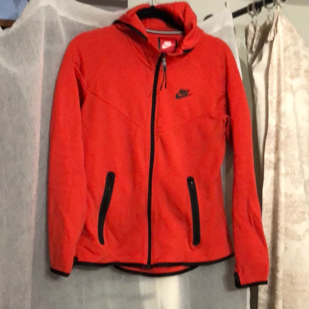 Red Nike zip up!